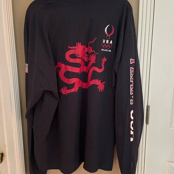 Team USA 2008 Olympics Beijing Olympic Men’s Shirt 2XL - Picture 15 of 16